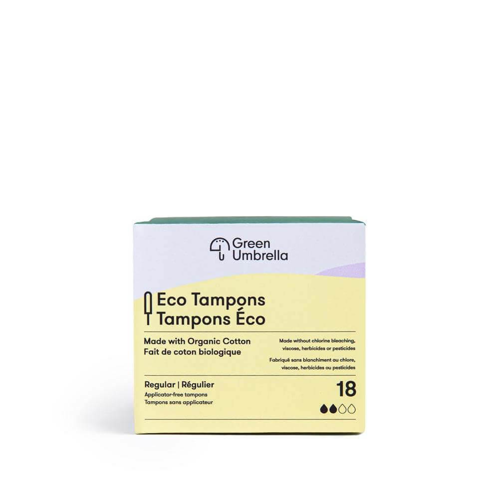 Applicator-Free Tampons Regular - Organic Cotton Eco Tampons 3