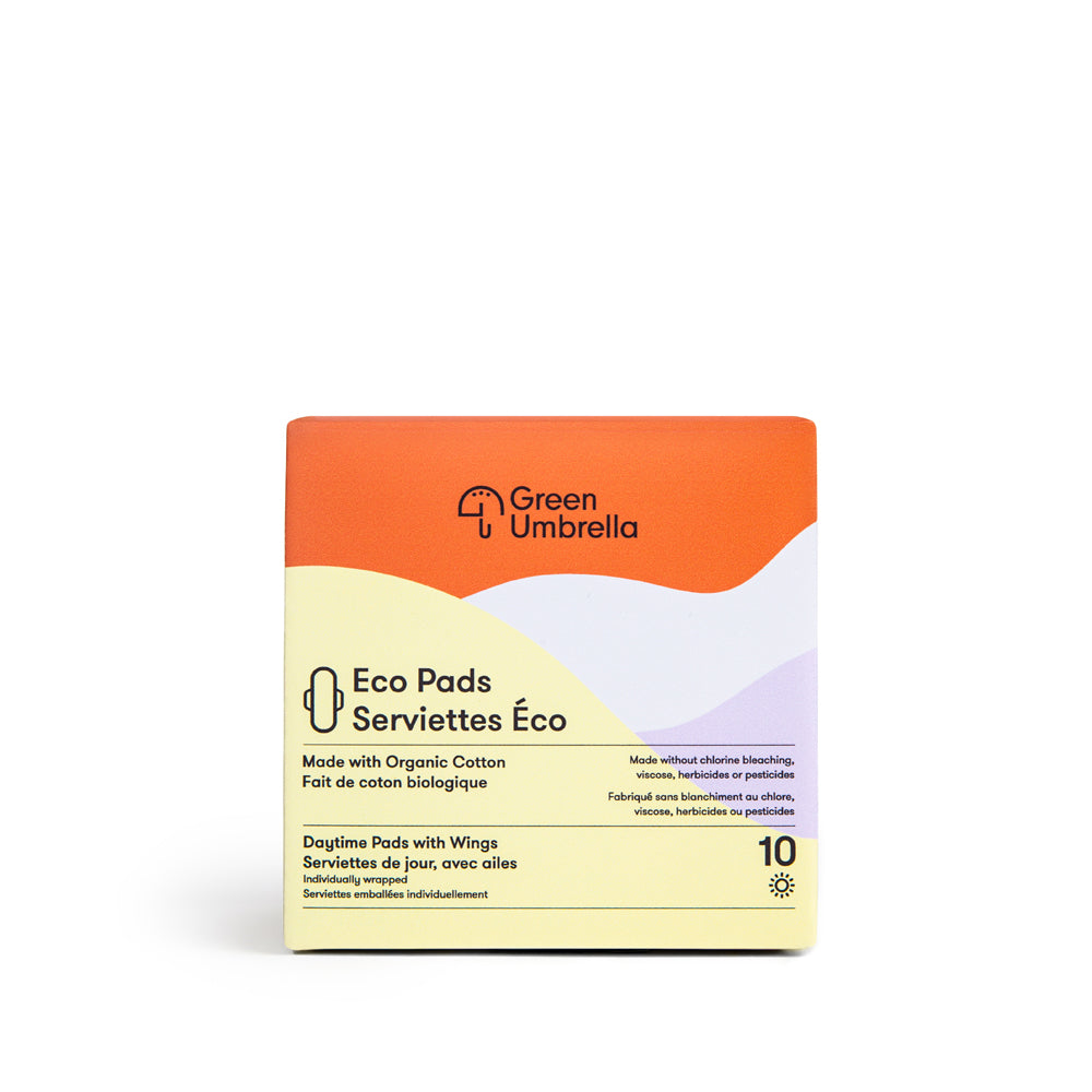 buy organic period pads online in canada - order organic cotton pads online 1