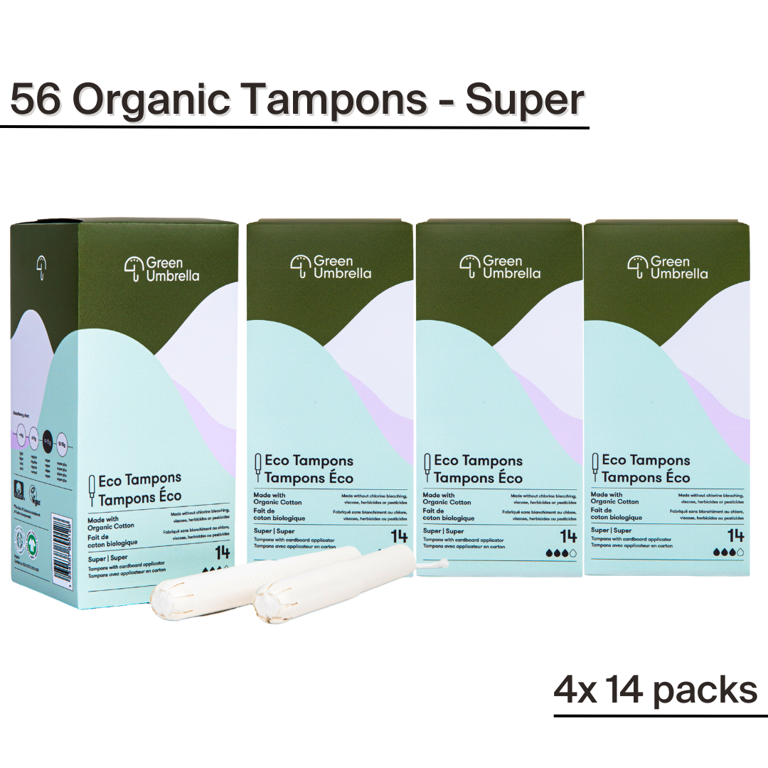 Tampons avec applicateur - Super (boite de 56)