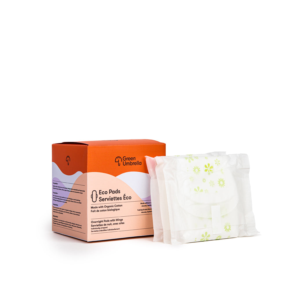 buy organic period pads online in canada - order organic cotton pads online 2